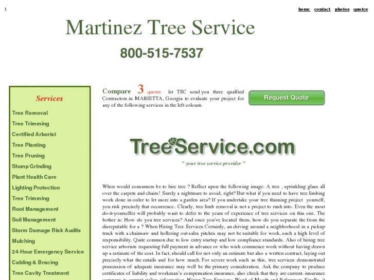 www.martineztreeservice.com