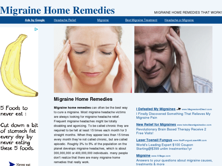 www.migrainehomeremedies.com