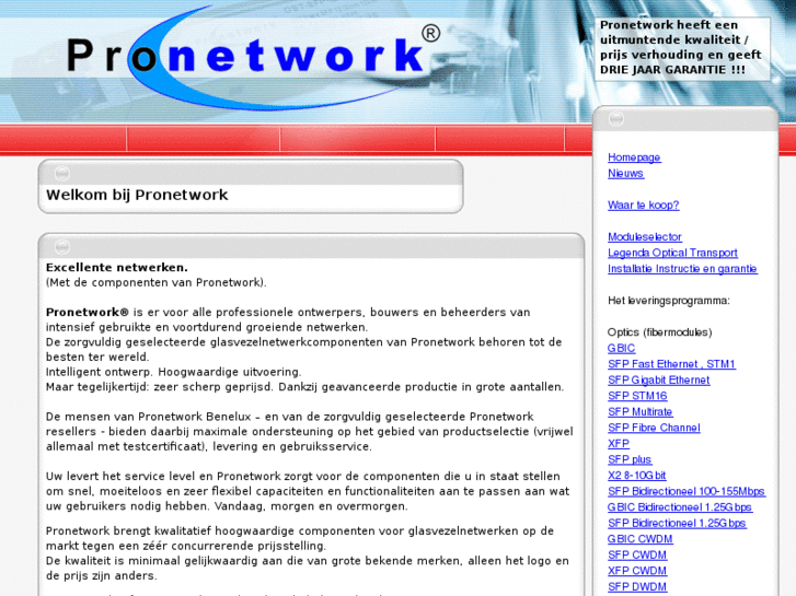 www.pronetwork.nl