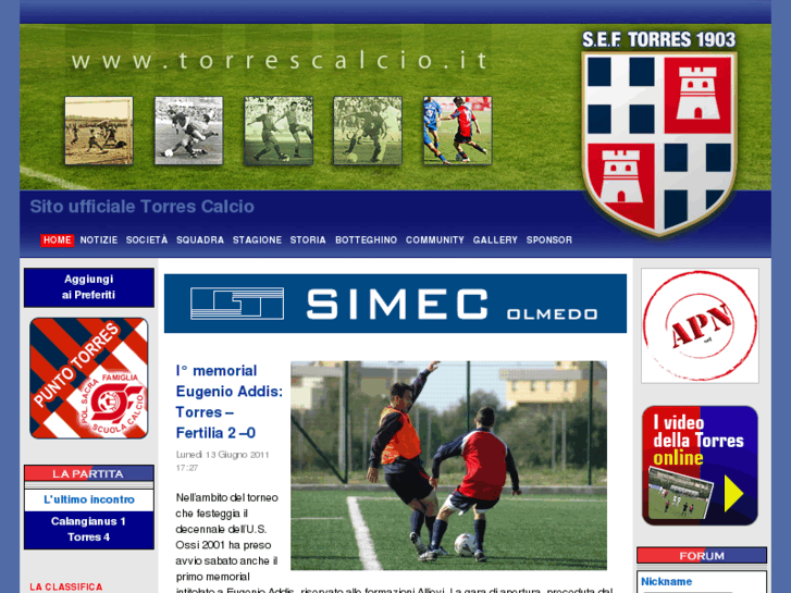 www.torrescalcio.com