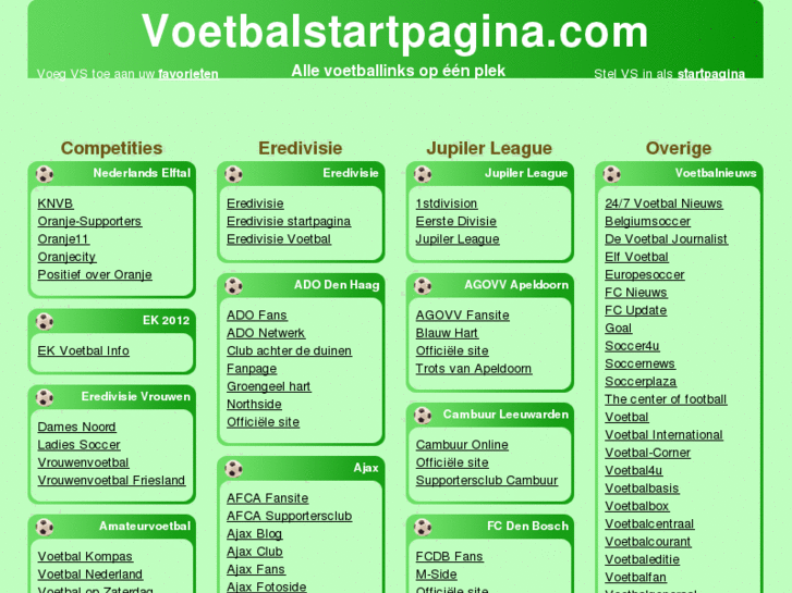 www.voetbalpagina.com