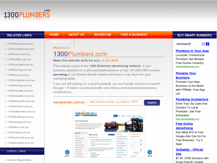 www.1300plumbers.com