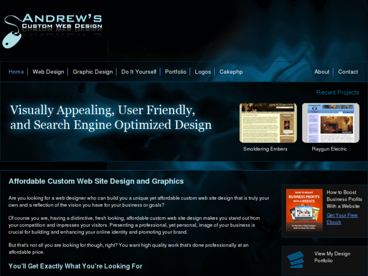 www.andrewscustomwebdesign.com