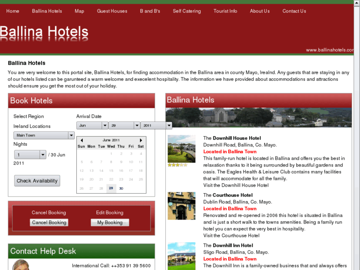 www.ballinahotels.com