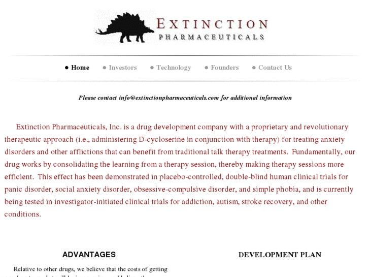 www.extinctionpharmaceuticals.com