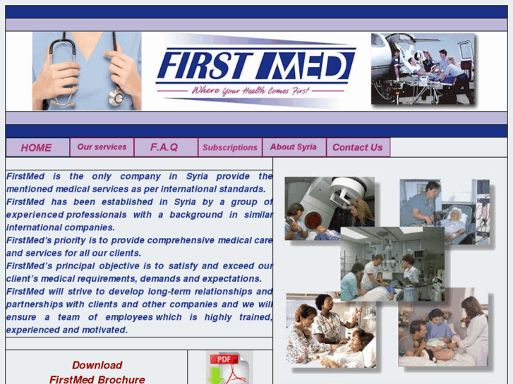 www.firstmed-syria.com