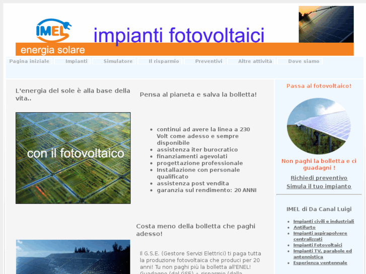 www.fotovoltaicoimel.com