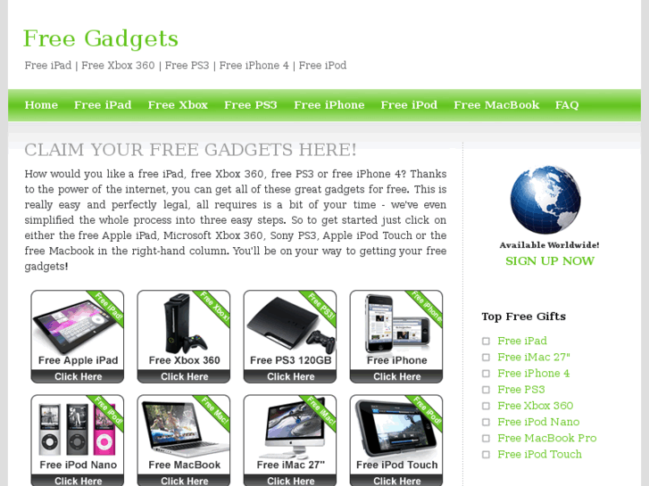 www.freegadgetsite.net