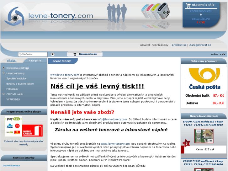 www.levne-tonery.com