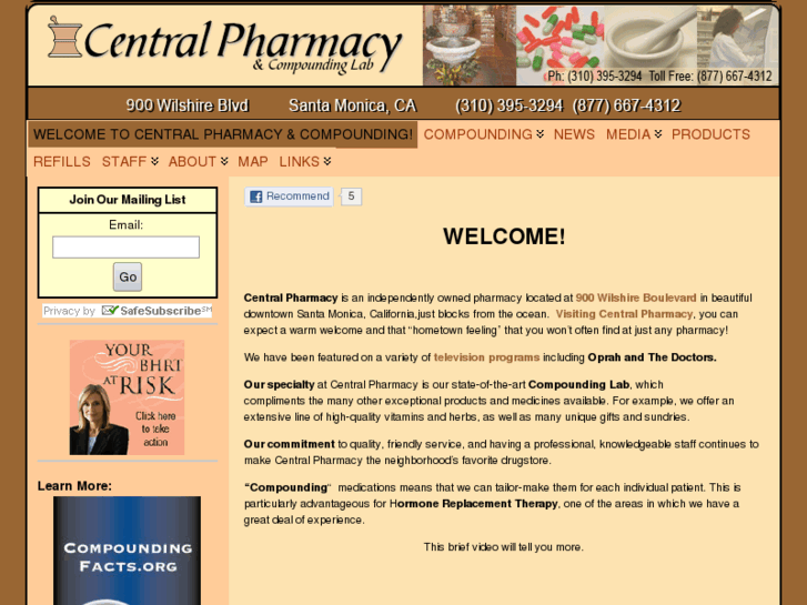 www.mycentralpharmacy.com