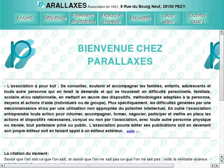 www.parallaxes.org