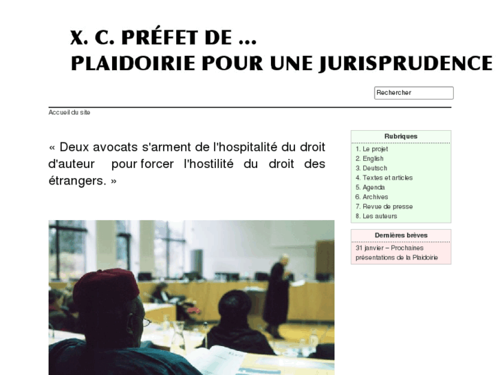 www.plaidoiriepourunejurisprudence.net