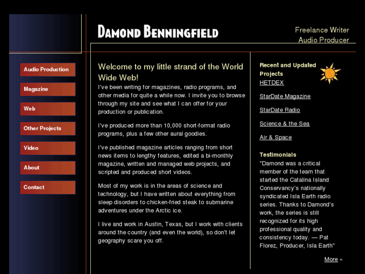 www.damondbenningfield.com