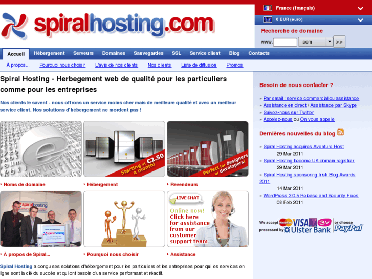 www.spiralhosting.fr