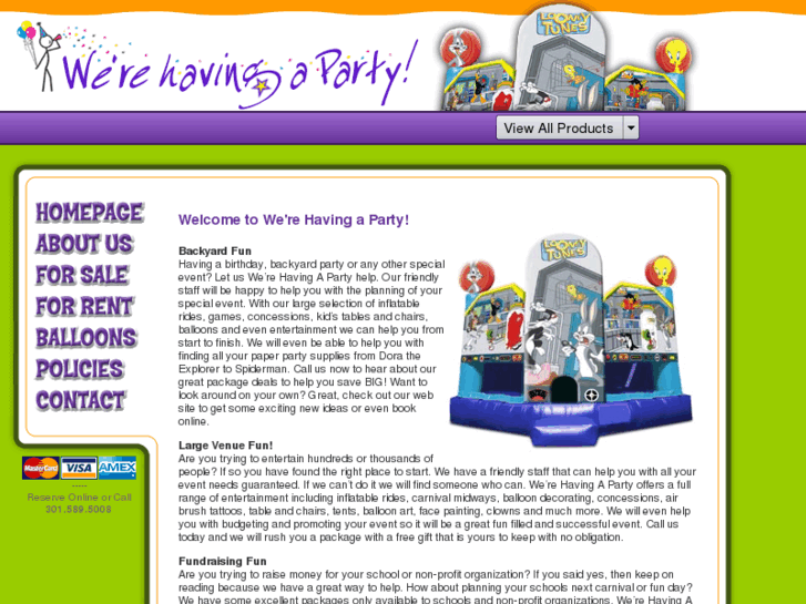 www.sspartyrentals.com