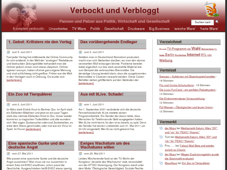 www.verbloggt.de