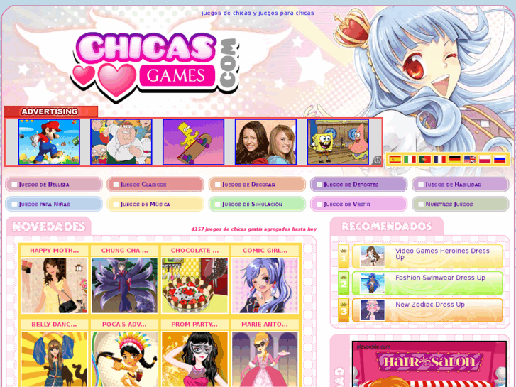 www.chicasgames.com