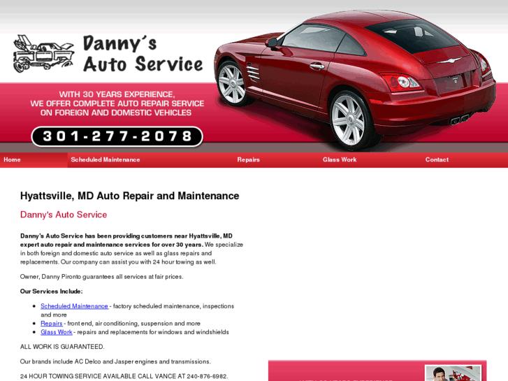 www.dannysautoservicemd.com