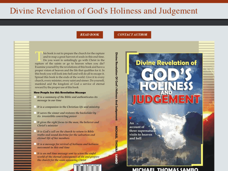 www.divinerevelationonholiness.org