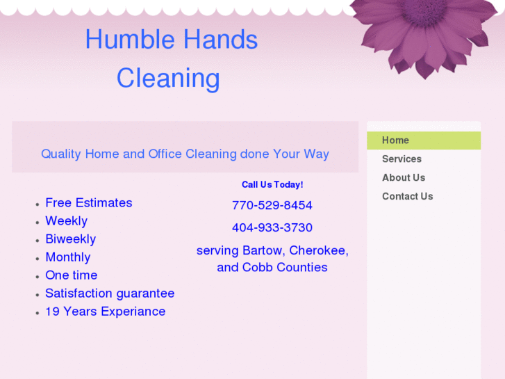 www.humblehandscleaning.com