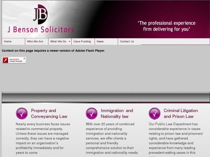 www.jbensonsolicitors.com