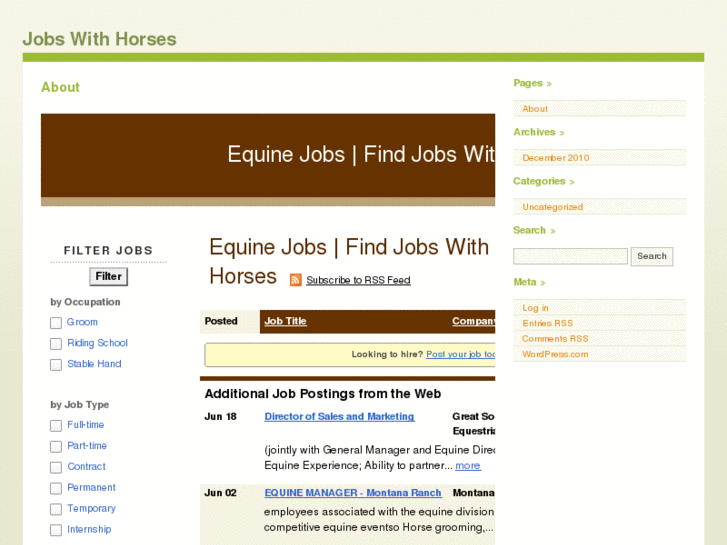 www.jobswithhorses.com