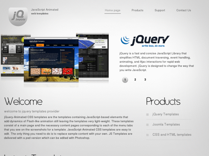 www.jquery-template.com