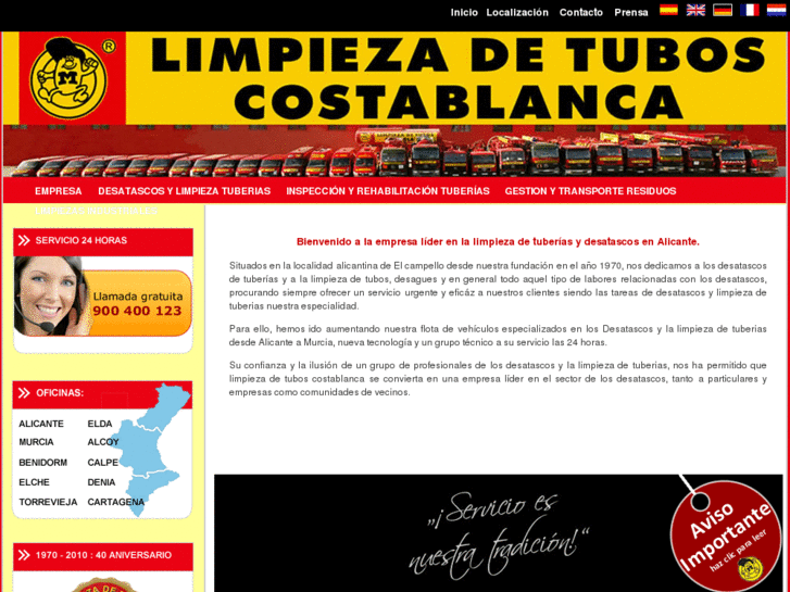 www.limpiezadetubos-costablanca.com