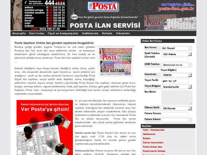 www.posta-ilan.gen.tr