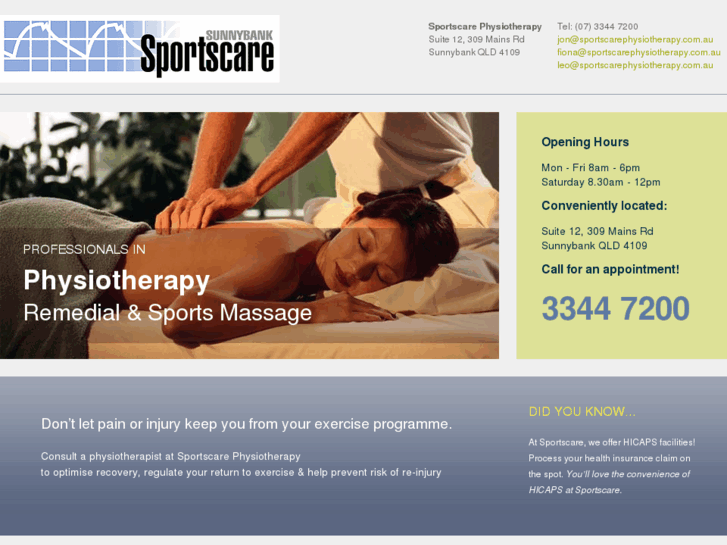 www.sportscarephysiotherapy.com.au