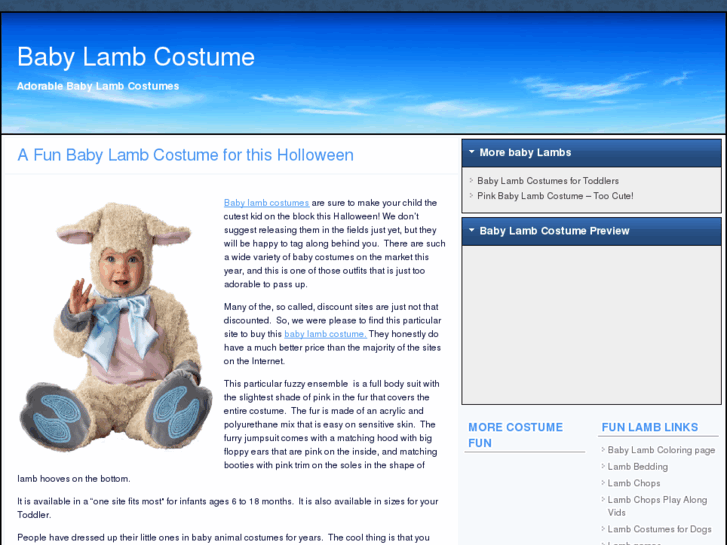 www.babylambcostume.com