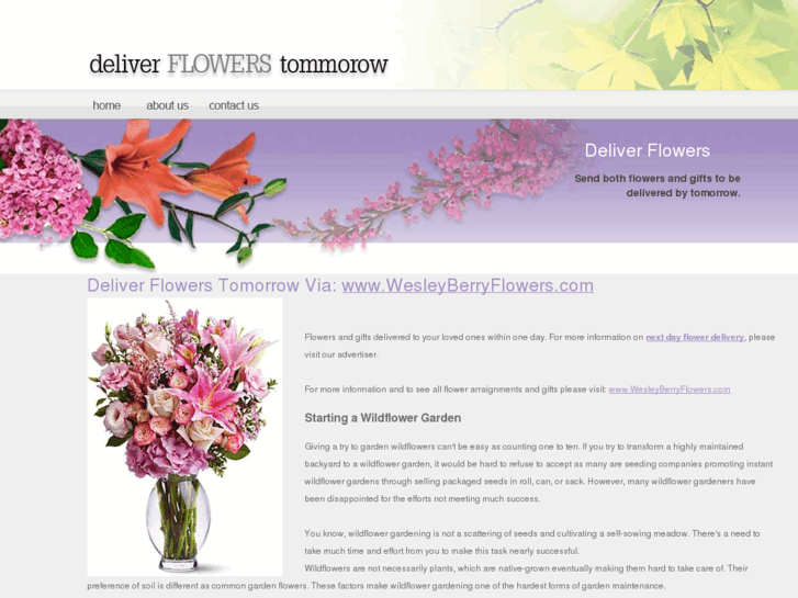 www.deliverflowerstomorrow.com