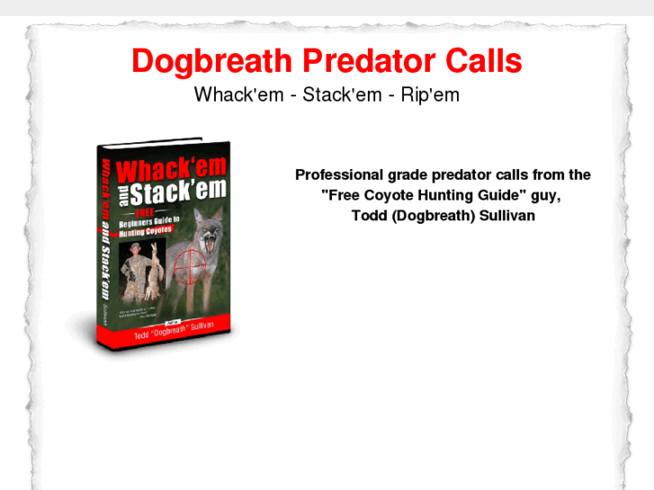 www.dogbreathpredatorcalls.com