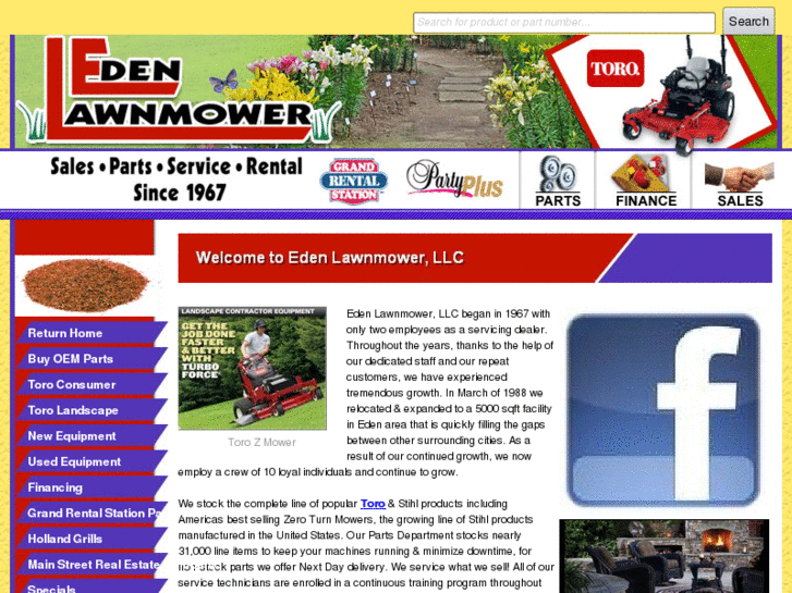 www.edenlawnmower.com