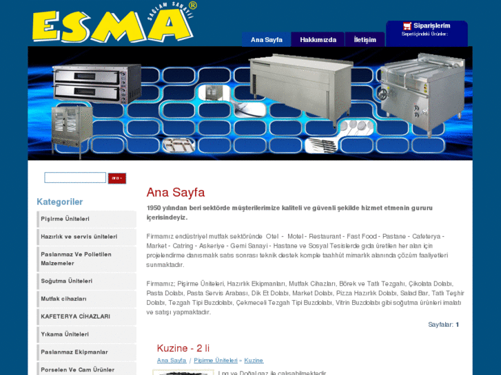 www.esmaendustriyelmutfak.com