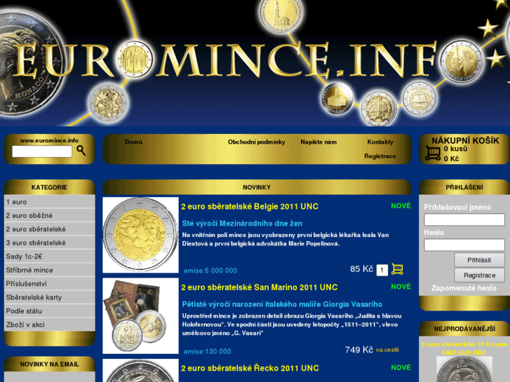 www.euromince.info