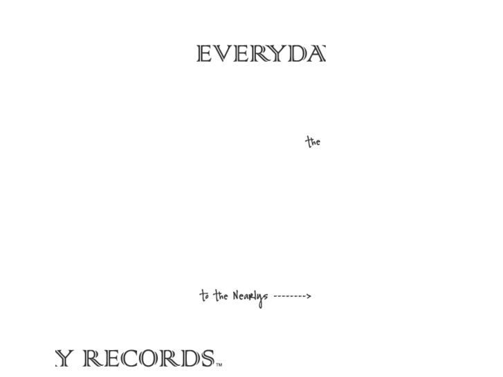 www.everydayrecords.com