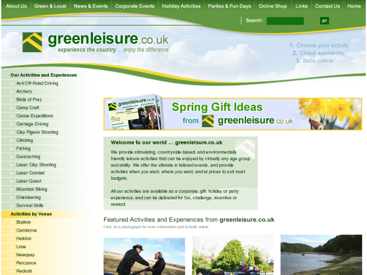 www.greenleisure.co.uk