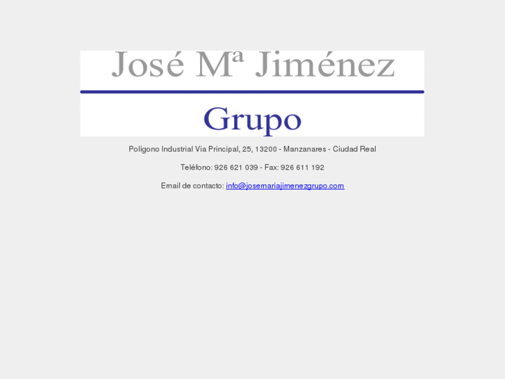 www.josemariajimenezgrupo.com