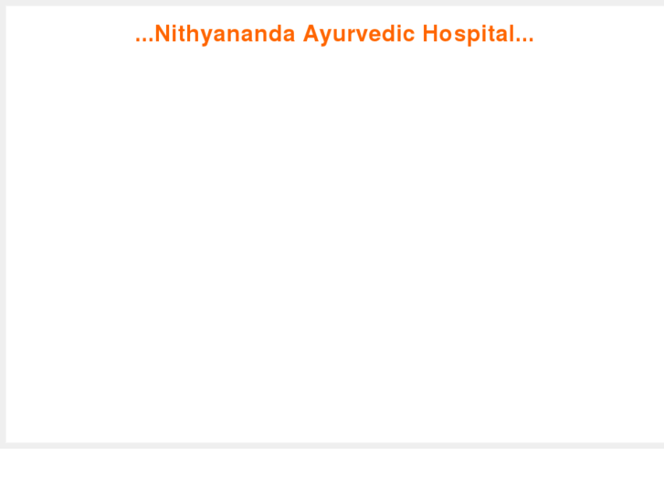 www.nithyanandaayurvedicgroup.com