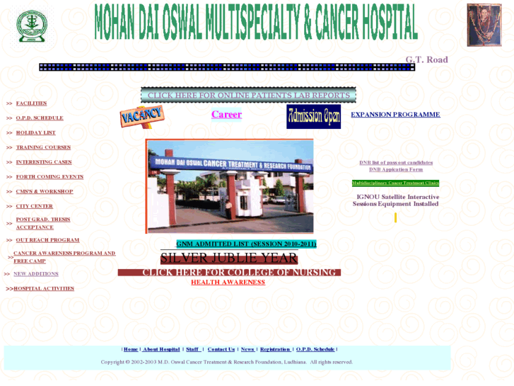 www.oswalcancerhospital.com