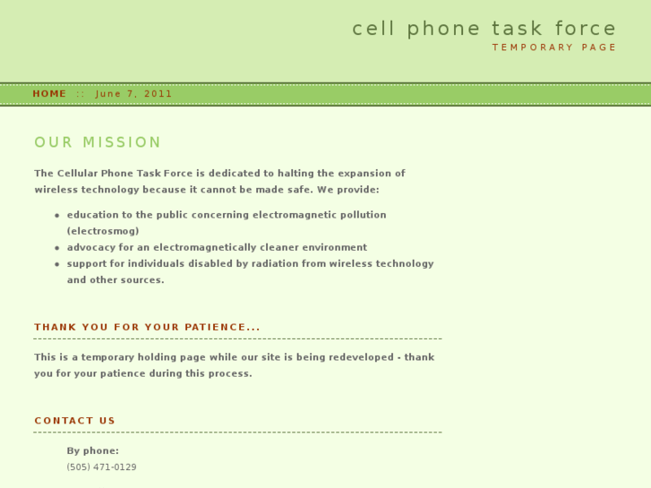 www.cellphonetaskforce.org