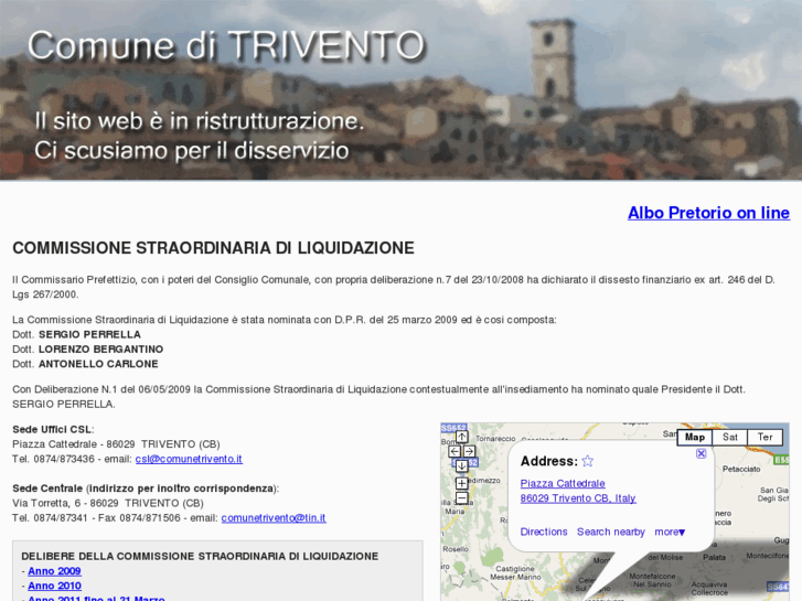 www.comunetrivento.it