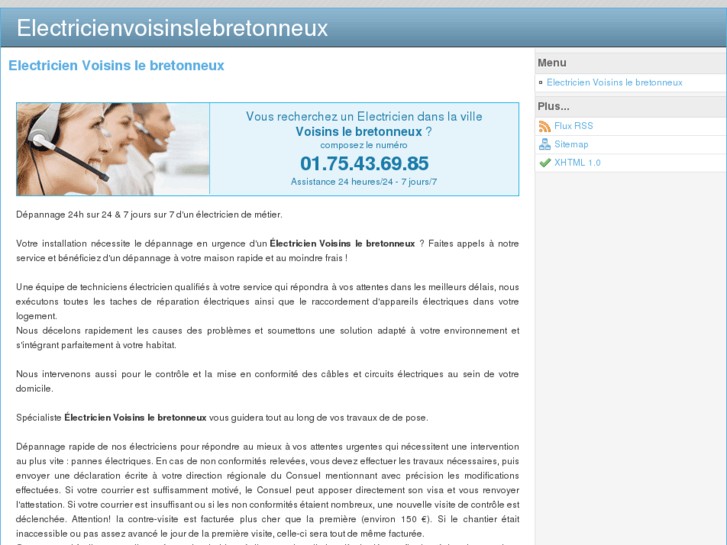 www.electricienvoisinslebretonneux.com