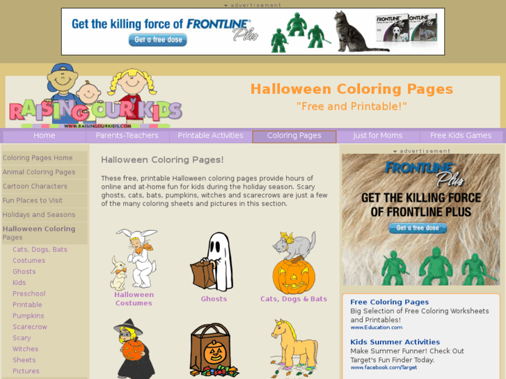 www.halloween-coloring.com