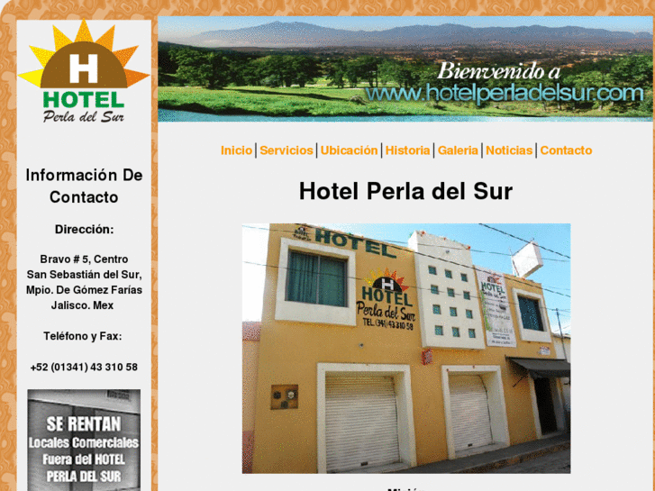 www.hotelperladelsur1.com