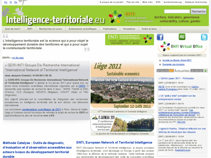 www.intelligence-territoriale.eu