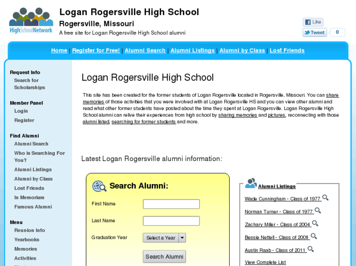 www.loganrogersvillehighschool.com