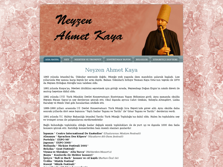 www.neyzenahmetkaya.com