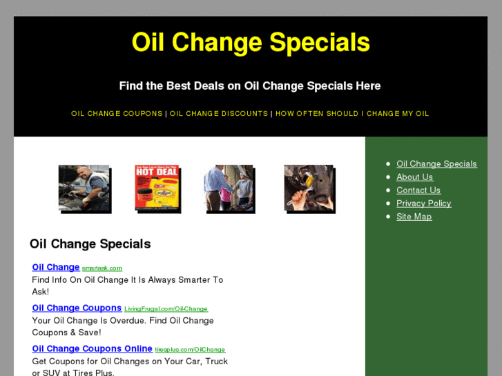 www.oilchangespecials.org